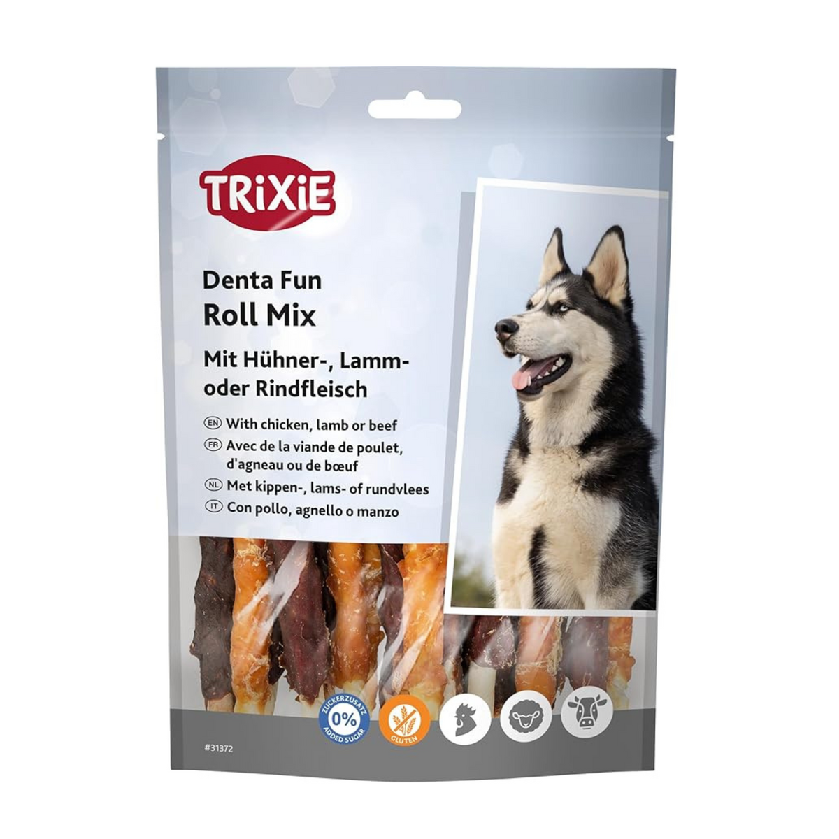 Denta Fun Chewing Roll Mix i 250 g pose til hunde fra Trixie – billede 2
