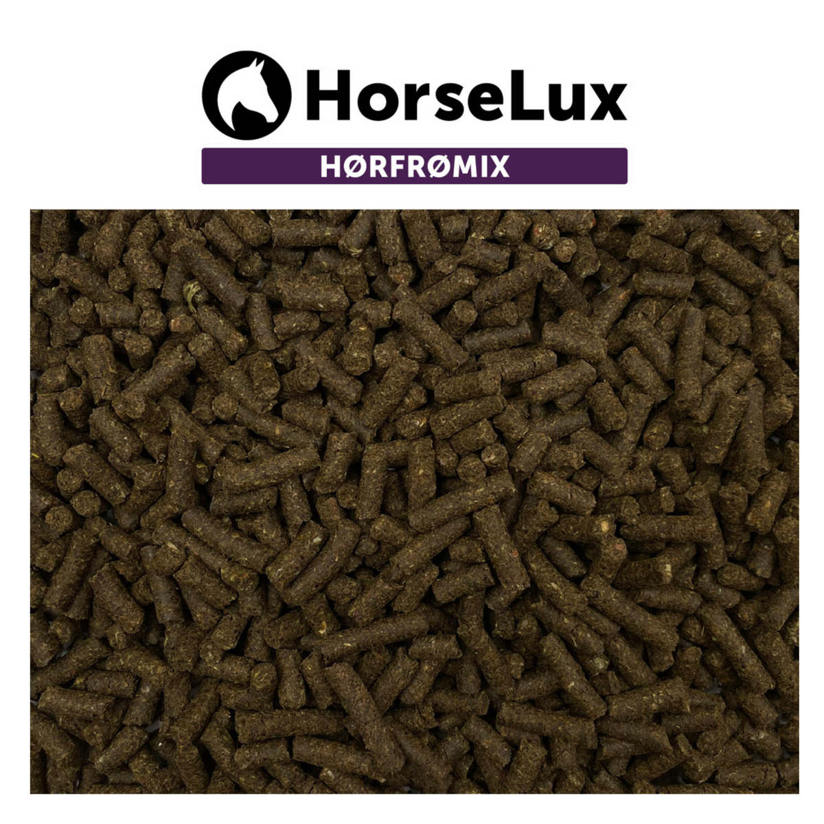 HorseLux HørfrøMix hestefoder i 12 kg sæk – billede 2