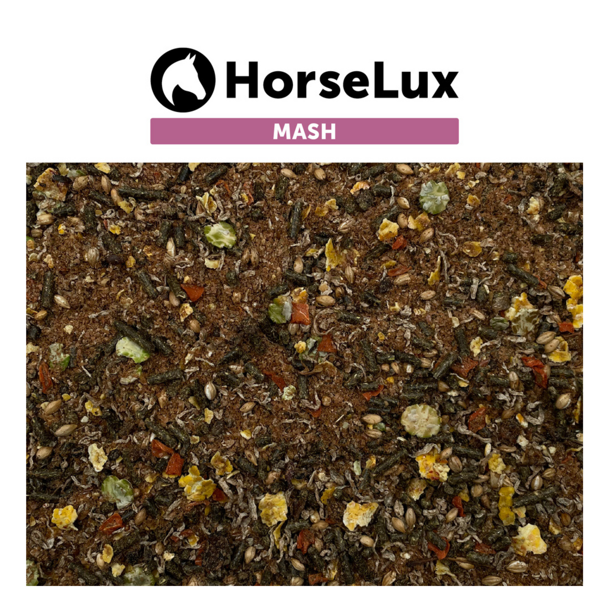 HorseLux Mash hestefoder i 15 kg sæk – billede 2