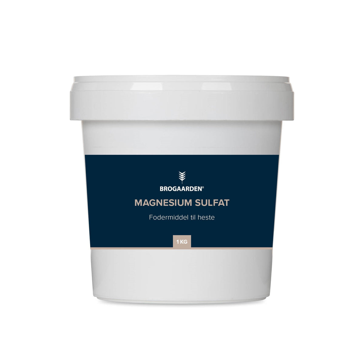 Brogaarden Magnesium Sulfat kosttilskud i 1 kg pose til heste
