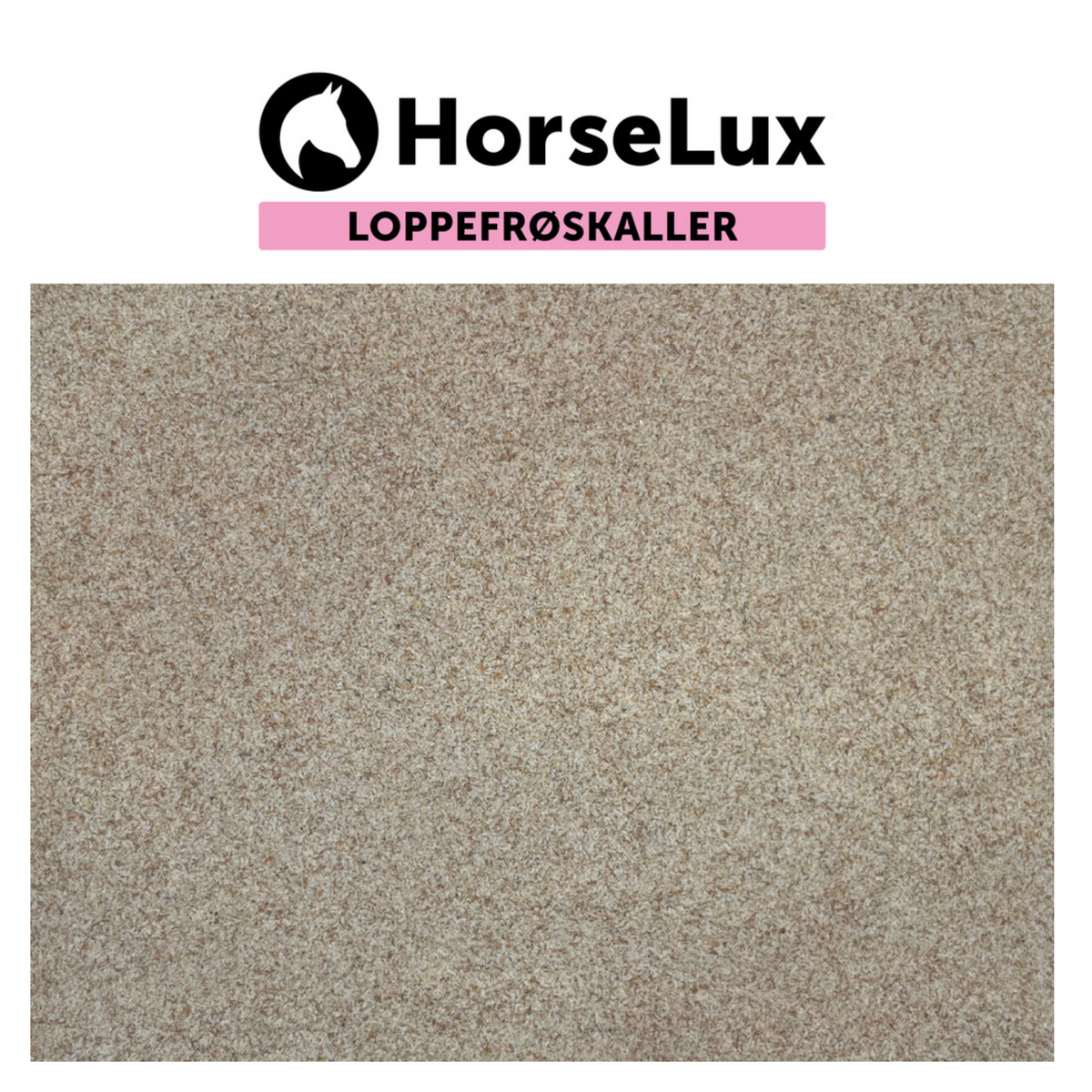 HorseLux Loppefrøskaller hestefoder i 1,5 kg pose – billede 2