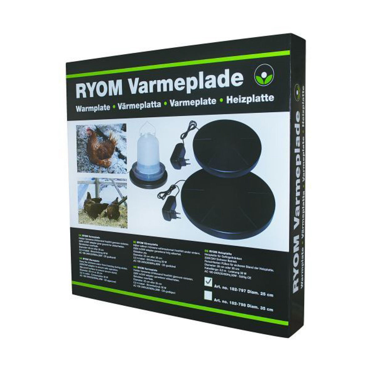 RYOM Varmeplade 24V til høns – billede 3