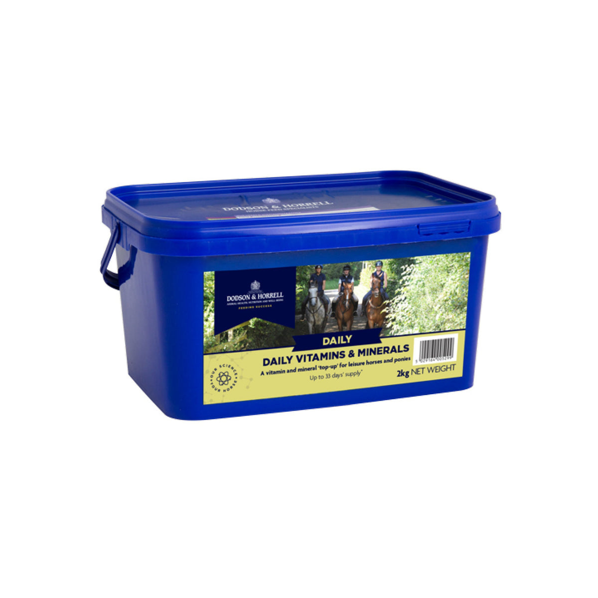 D&H Daily Vitamins & Minerals hestefoder i 2 kg pose fra Dodson & Horrell – billede 3