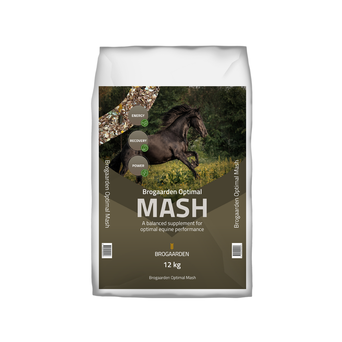 Brogaarden Mash hestefoder i 12 kg sæk – billede 3