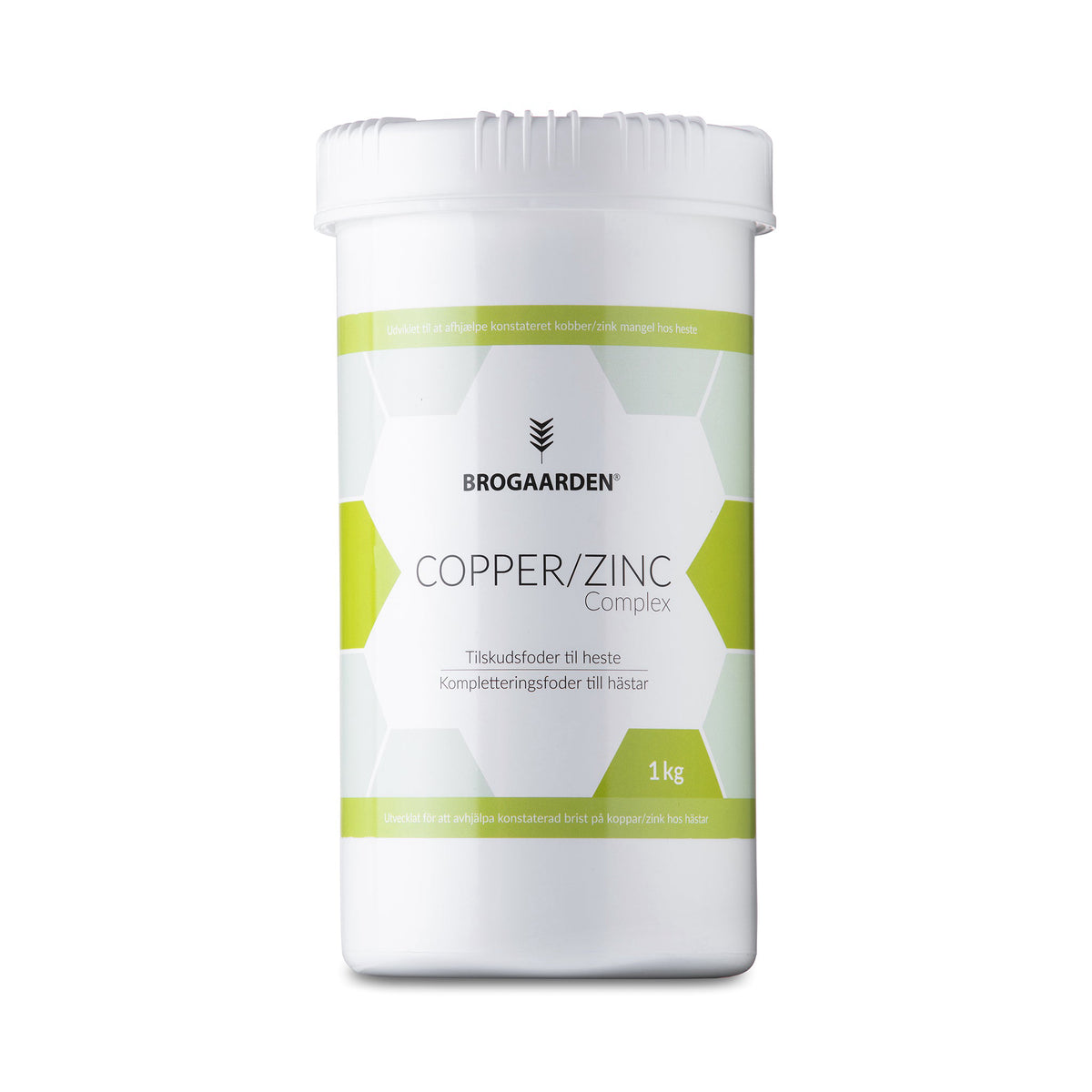 Brogaarden Copper / Zinc Complex hestefoder i 1 kg pose – billede 4