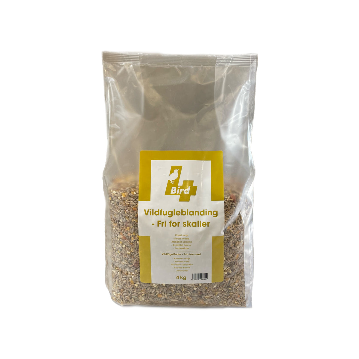 4Birds Vildfugleblanding Uden Skaller i 4 kg pose vildtfuglefoder fra Bird Supreme – billede 3