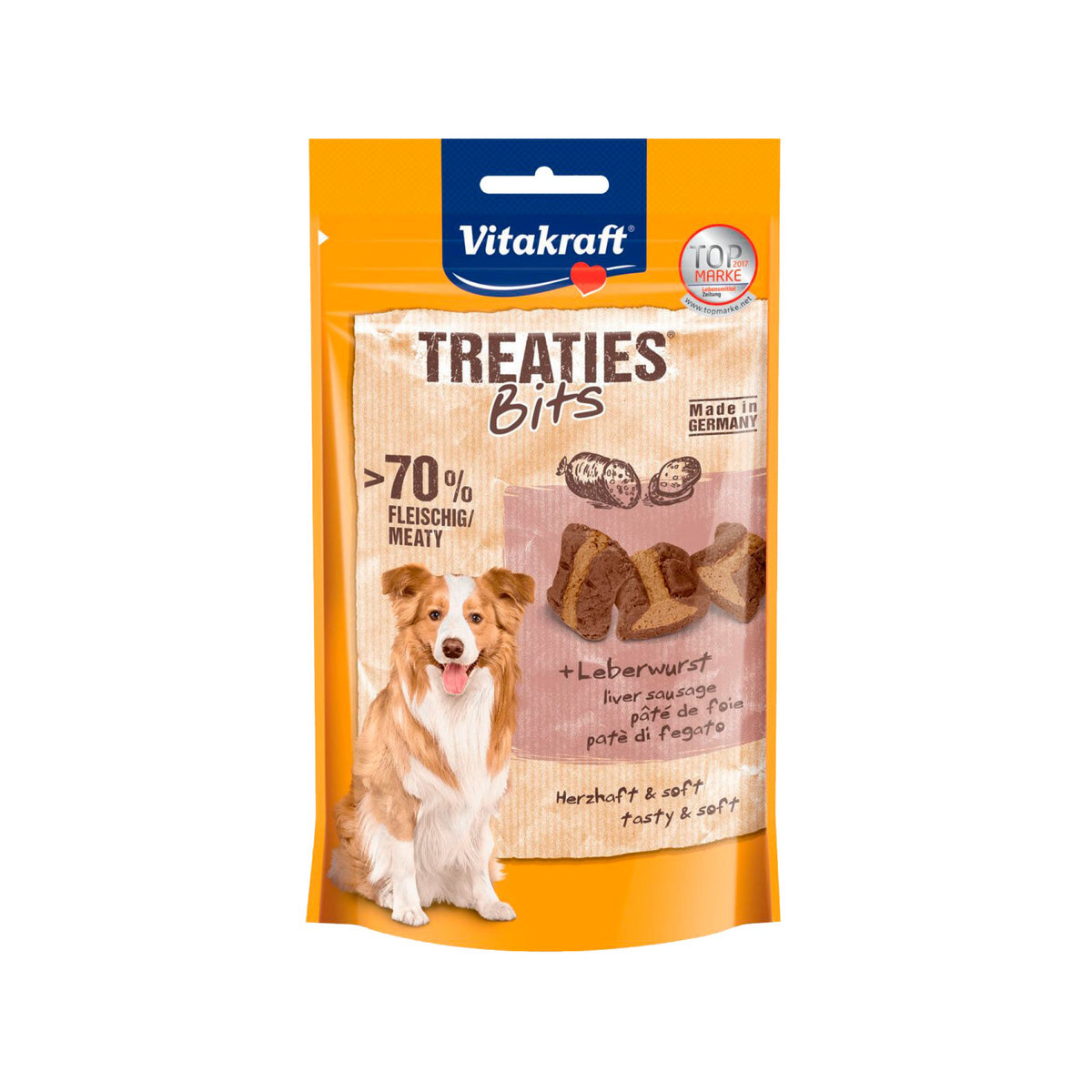 Vitakraft Treaties Bits Leverpølse til hunde
