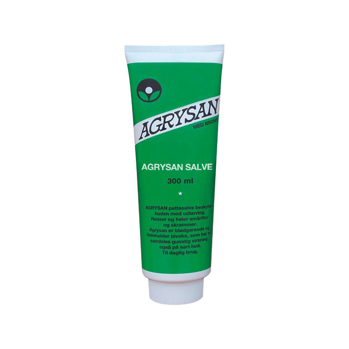 Agrysan Pattesalve m. Bivoks i 300 ml flaske til heste fra CENTER-GROS A/S