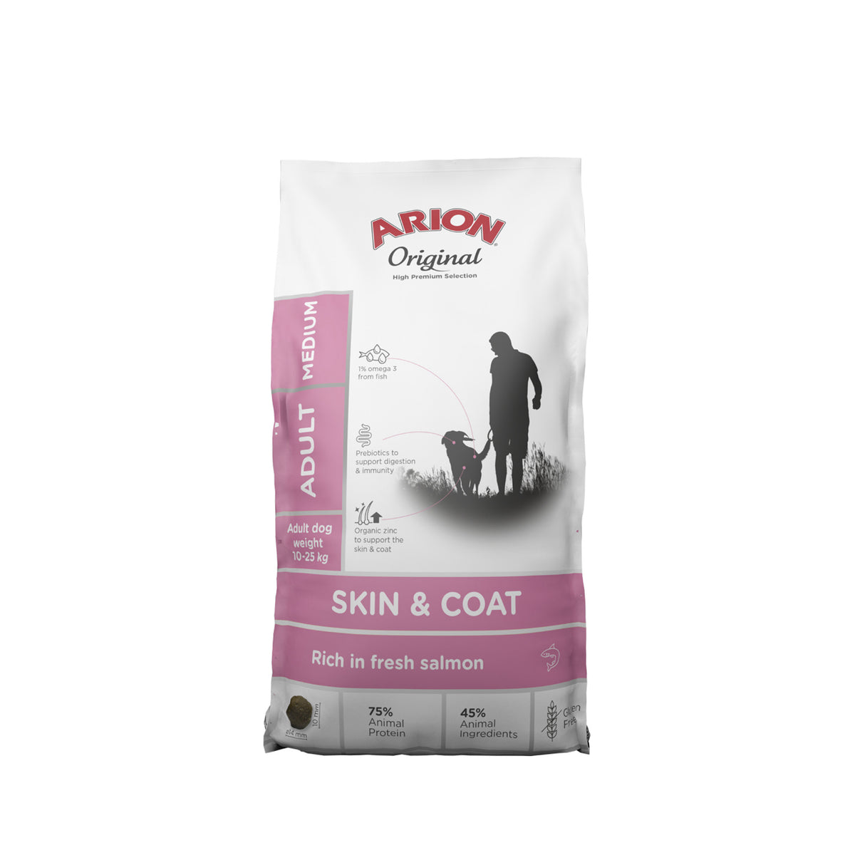 ARION Skin & Coat Adult Medium Salmon i 2 kg pose til hunde