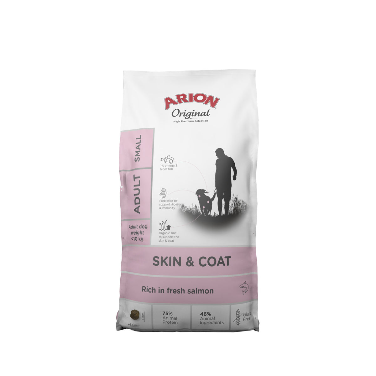 ARION Skin & Coat Adult Small Salmon i 2 kg pose til hunde