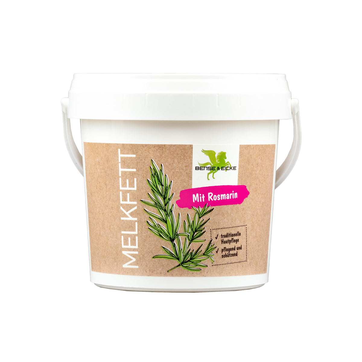 Bense & Eicke Mælkefedt i 500 ml flaske til heste fra Parisol