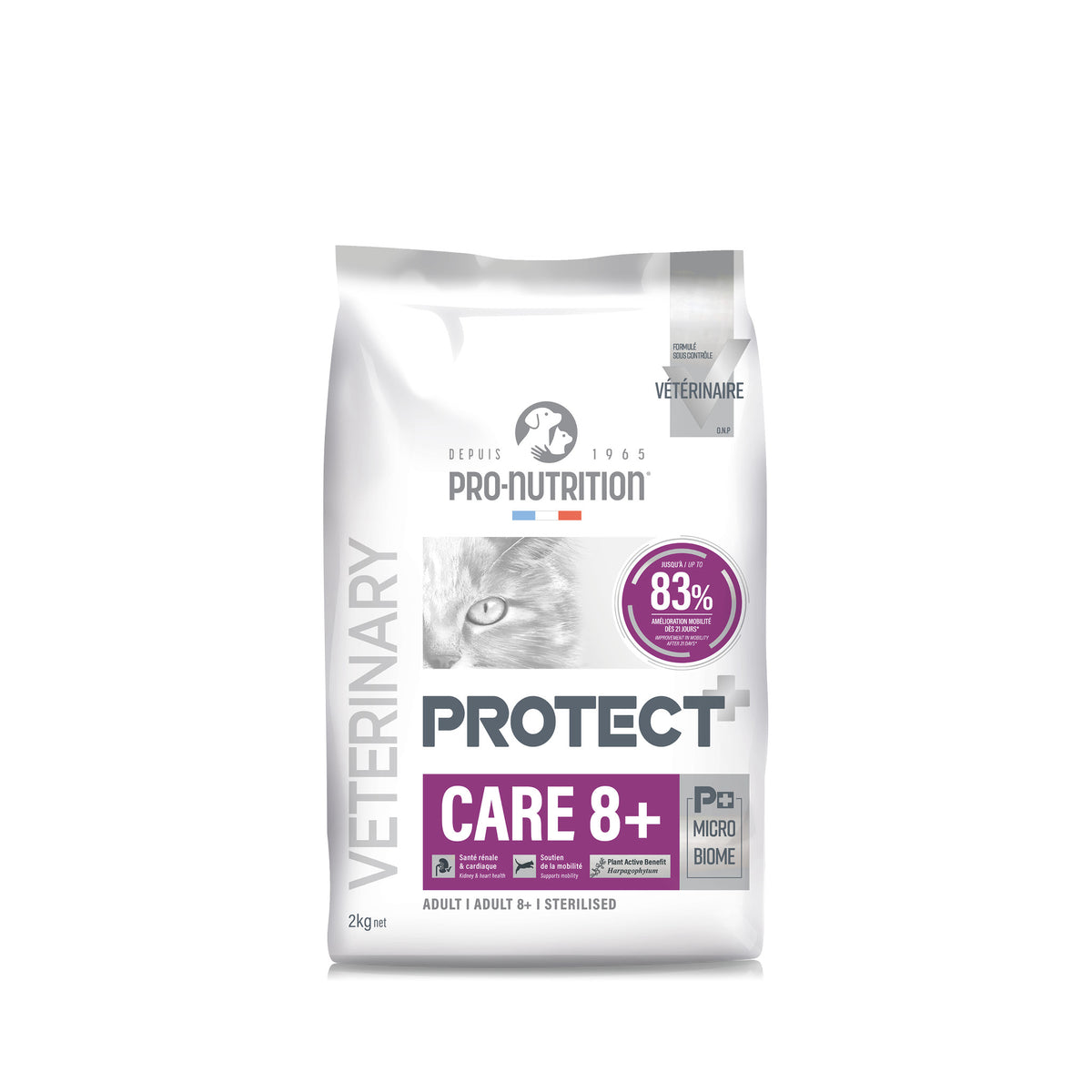 Protect Cat Care 8+ i 2 kg pose til katte – billede 2