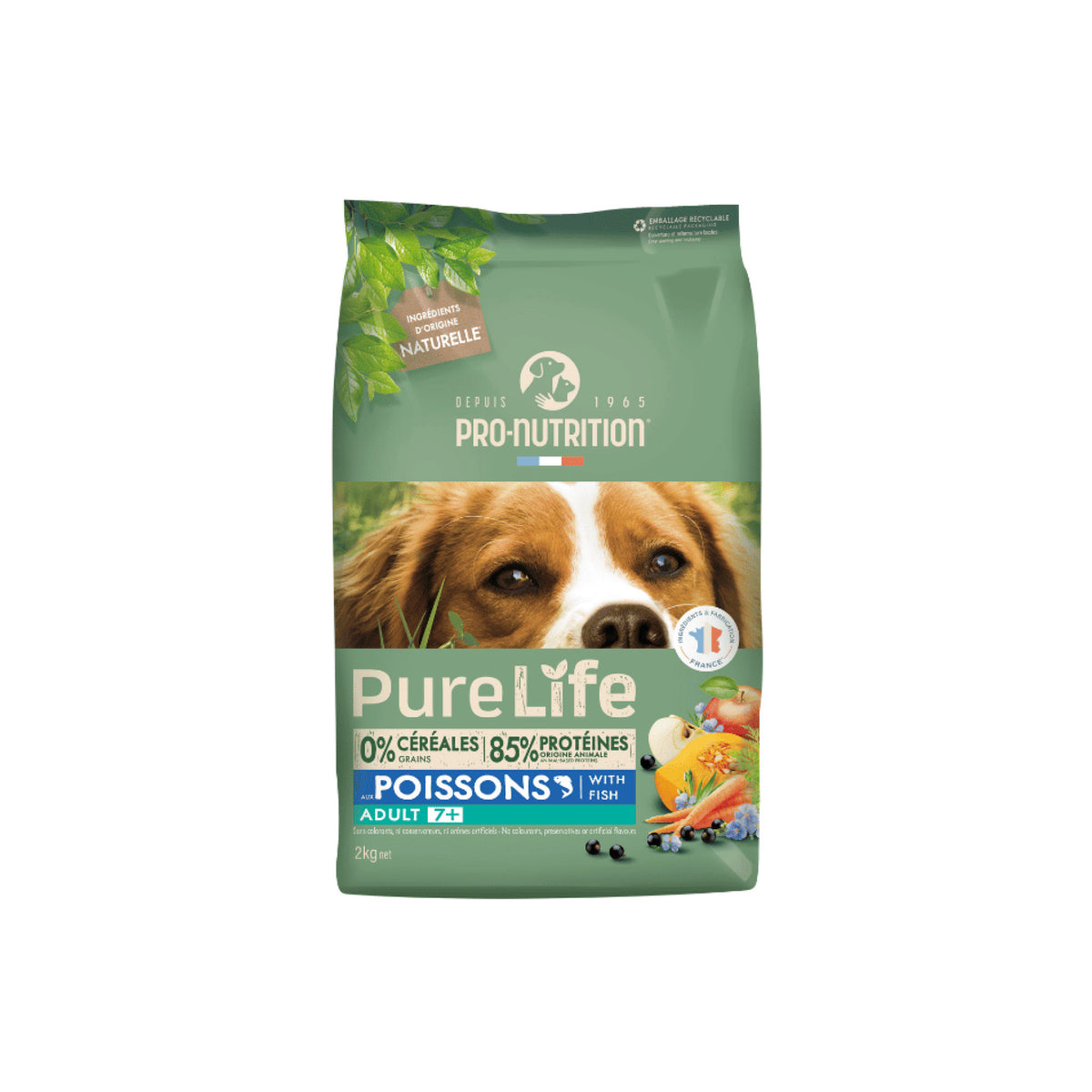 PureLife Adult 7+ Kornfrit i 2 kg pose til hunde – billede 4