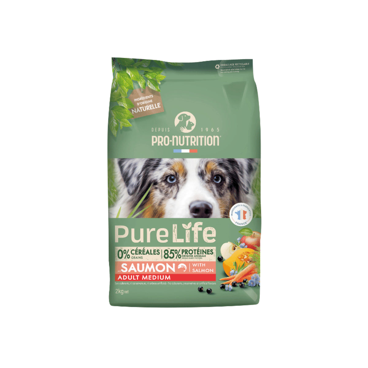 PureLife Adult Medium Kornfrit i 2 kg pose til hunde – billede 4