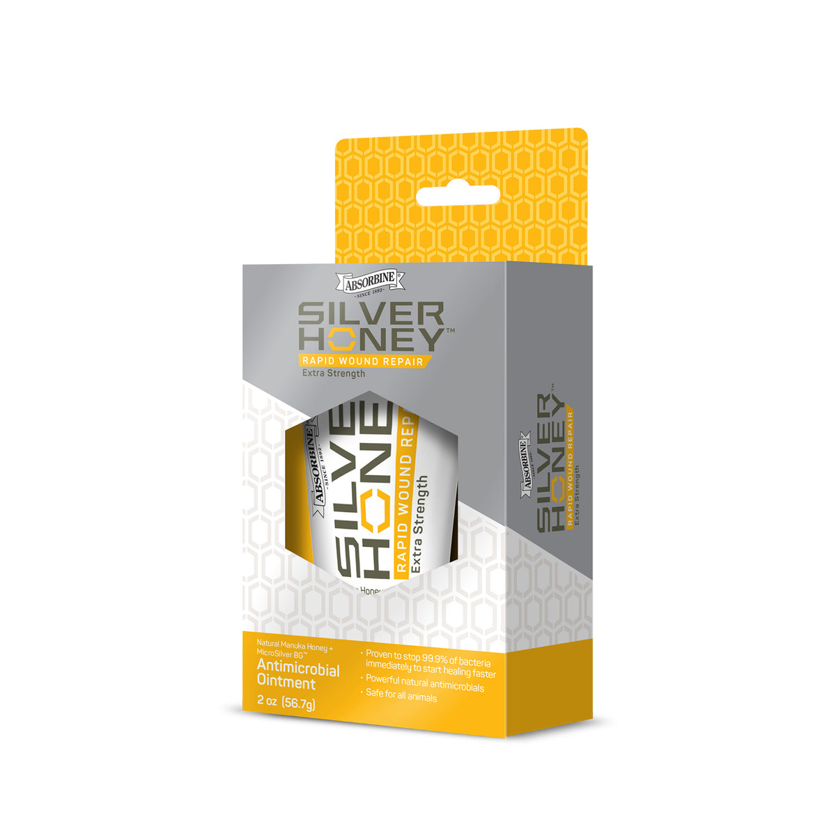 Absorbine Silver Honey Salve i 56 g pose til heste – billede 4