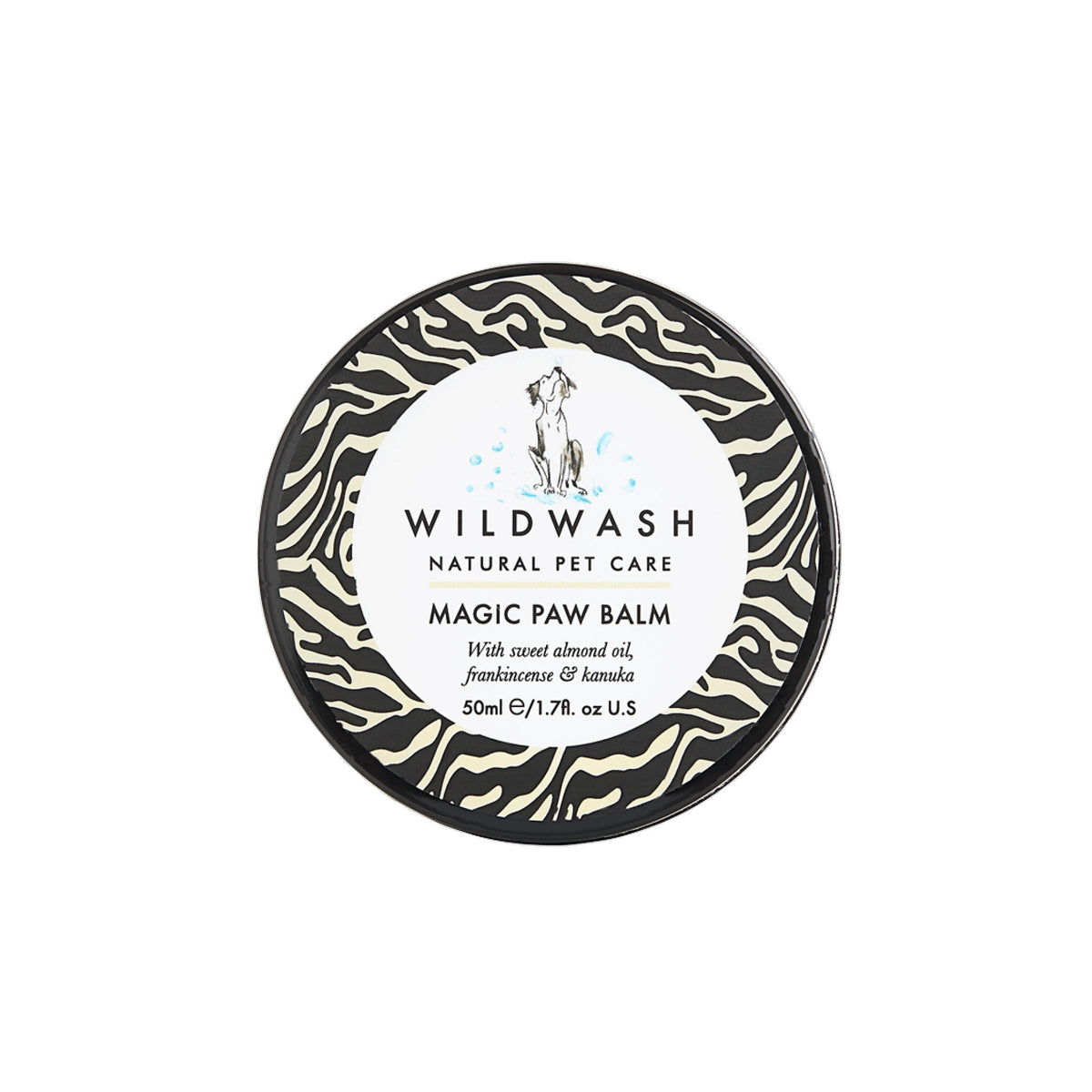 WildWash Magic Paw Potebalsam i 50 ml flaske til hunde – billede 2
