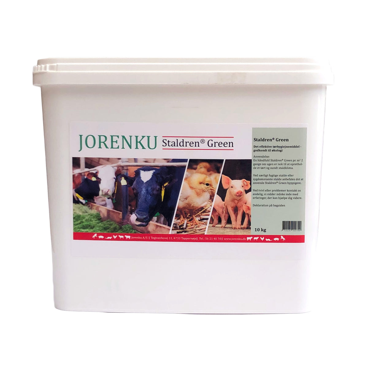 Staldren Green Hygiejnemiddel i 10 kg sæk til høns fra Jorenku – billede 5