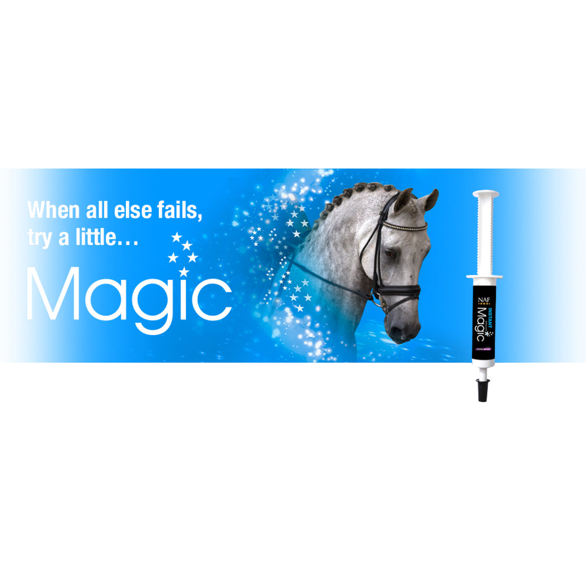 NAF Magic Instant hestefoder i 3 x 30 ml flaske – billede 3