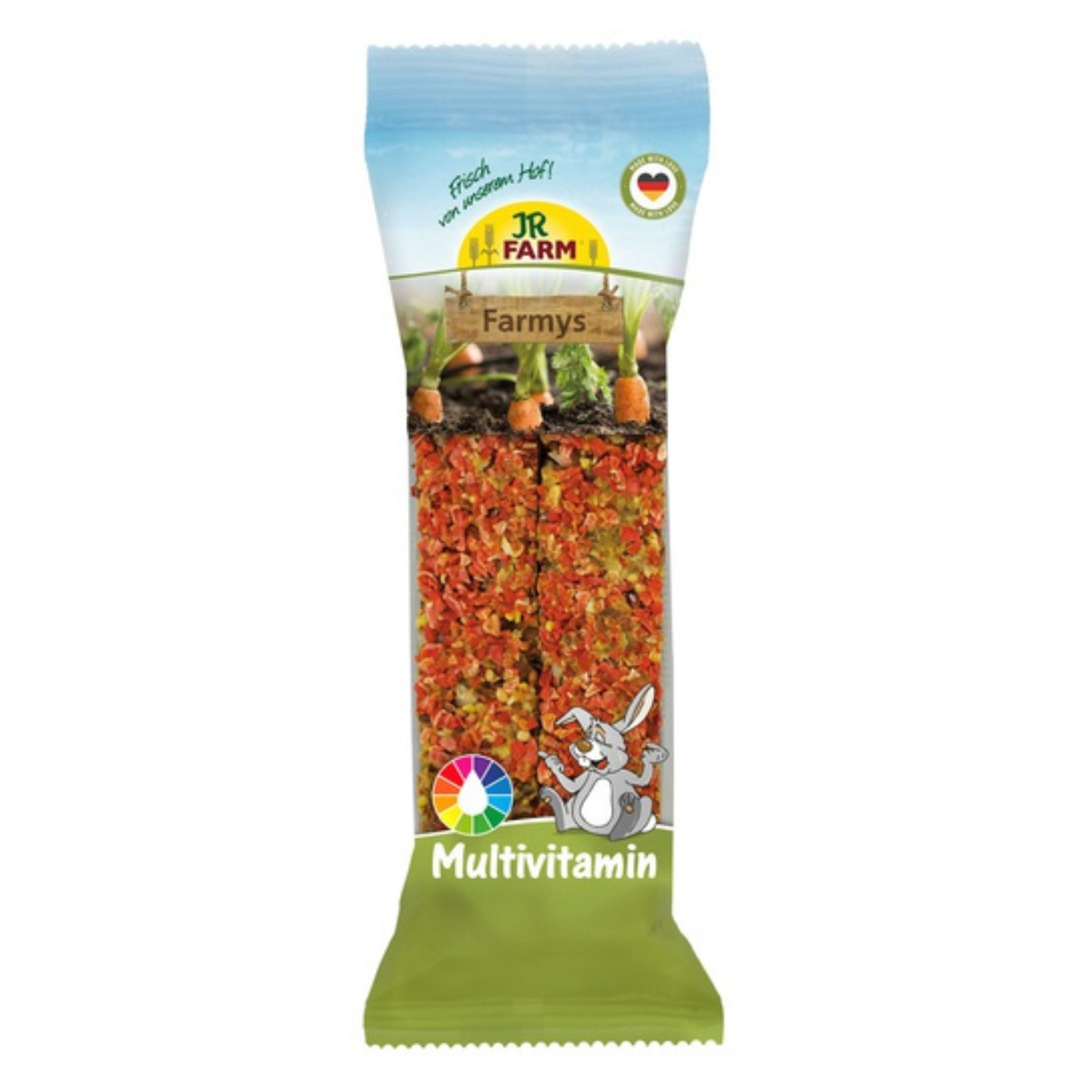 JR Farm Multivitamin 160g i 160 g pose til kaniner og gnavere