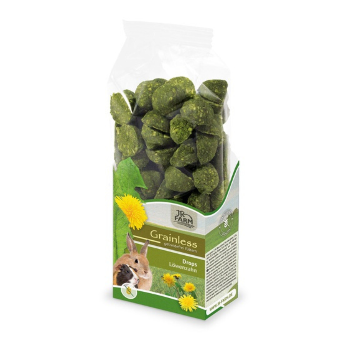 JR Farm Drops Urter i 140 g pose til kaniner og gnavere