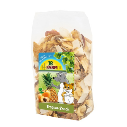 JR Farm Tropicasnack i 200 g pose til kaniner og gnavere