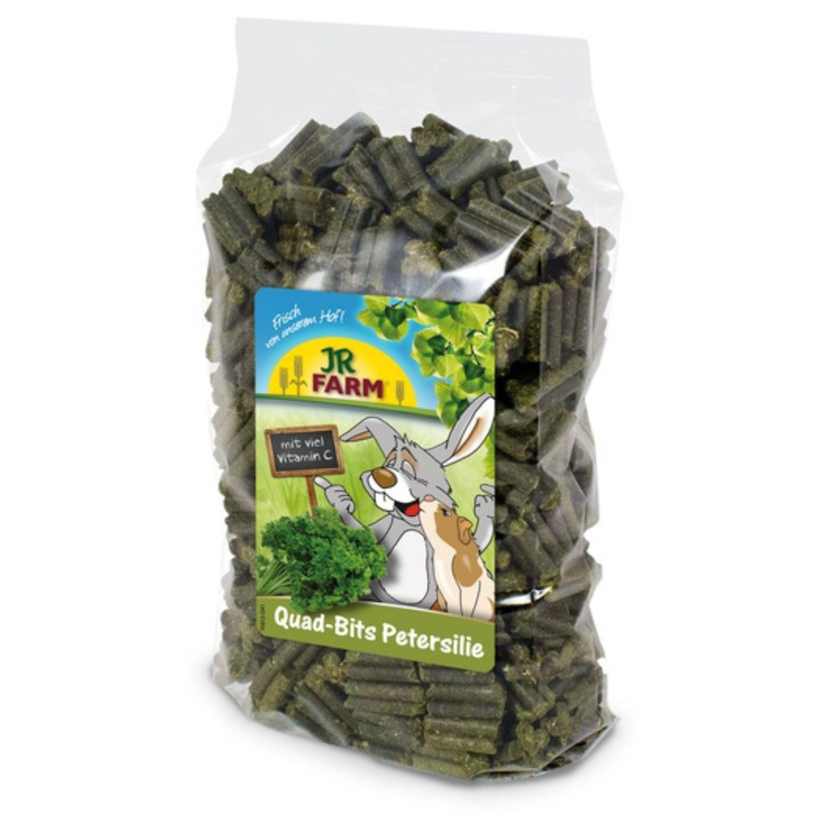 JR Farm Quad-Bits Persille i 300 g pose til kaniner og gnavere