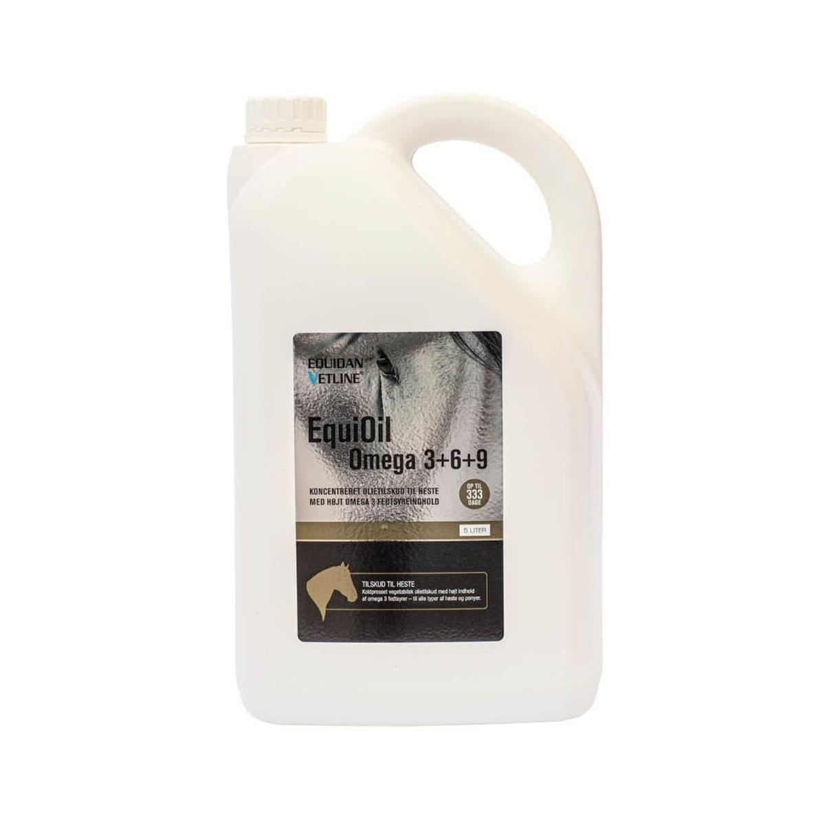 EquiOil Omega 3-6-9 5 ltr til heste fra Equidan Vetline