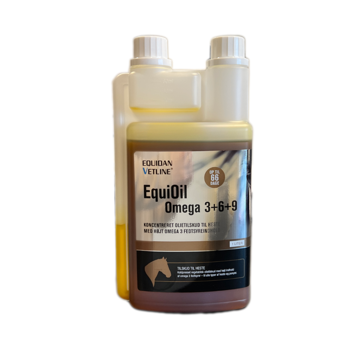 EquiOil Omega 3-6-9 1 ltr til heste fra Equidan Vetline