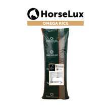 HorseLux Omega Rice i 15 kg sæk til heste
