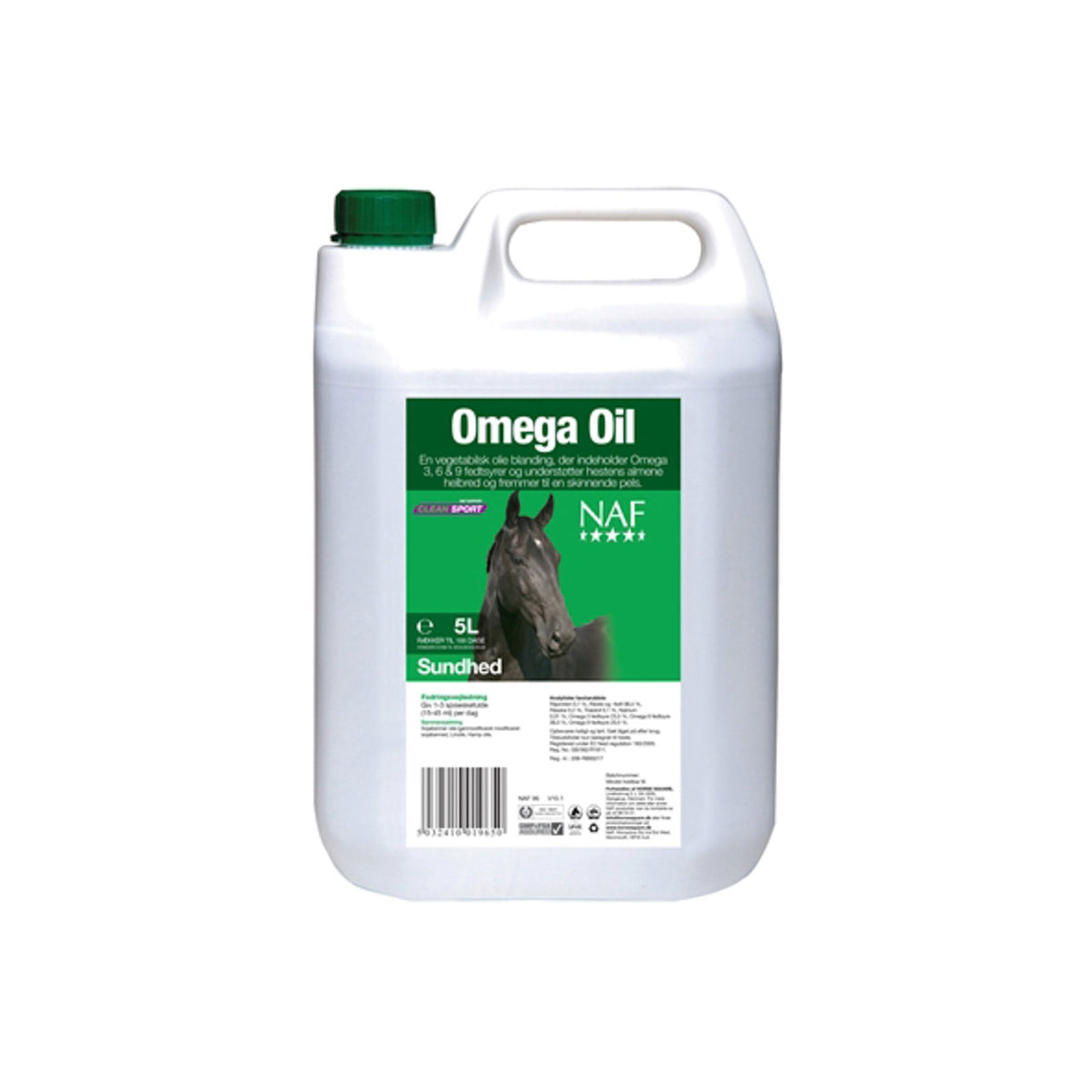 NAF Omega Oil 5 ltr hestefoder