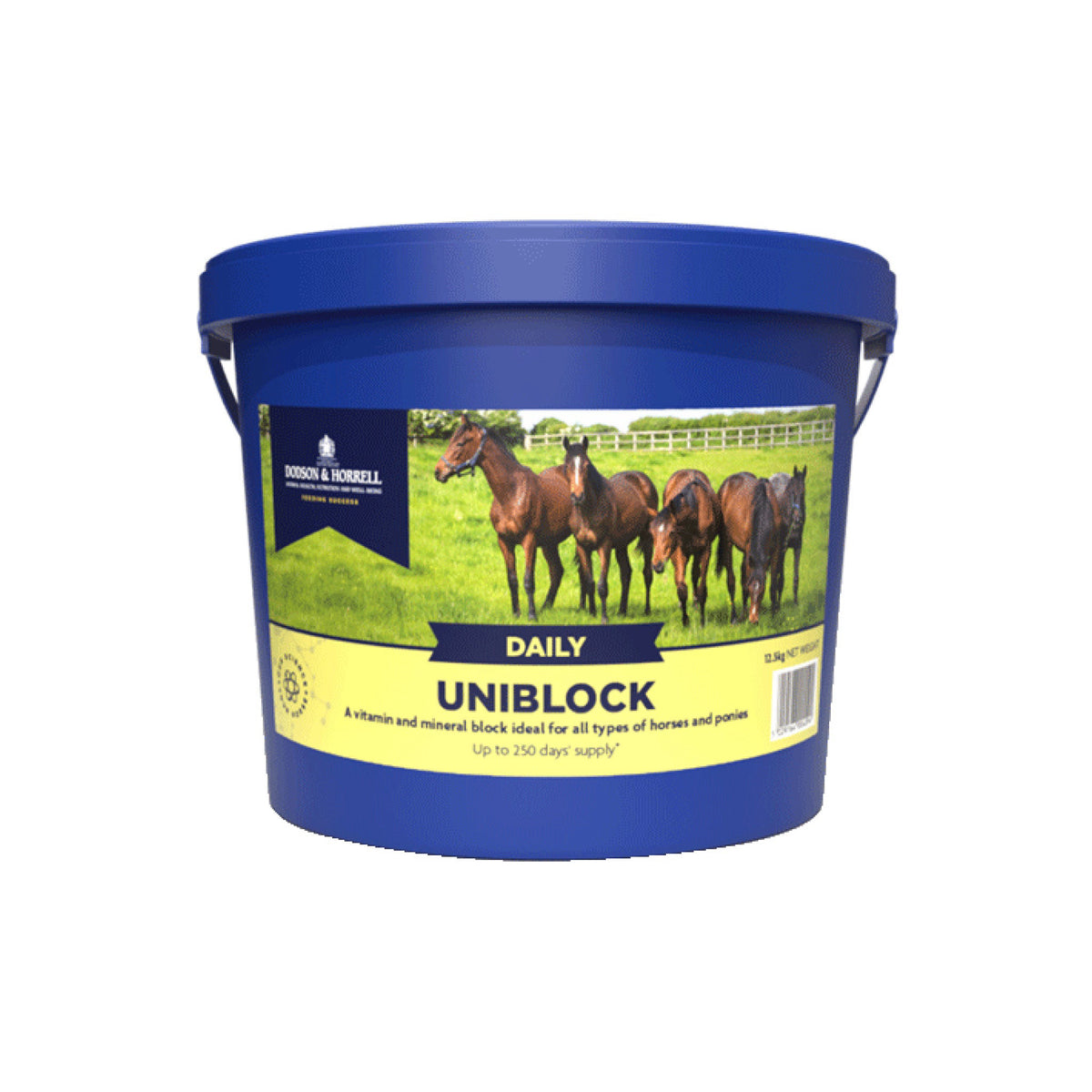D&H Uniblock hestefoder i 12,5 kg sæk fra Dodson & Horrell