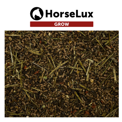 HorseLux Grow hestefoder i 15 kg sæk – billede 2