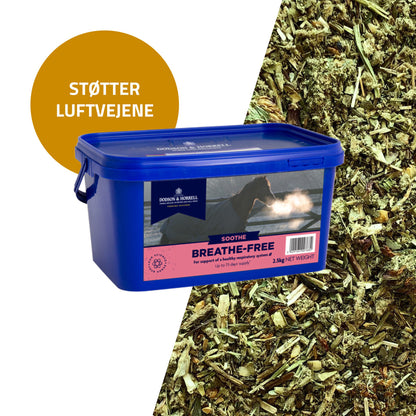 D&H Breathe Free i 1 kg pose til heste fra Dodson & Horrell