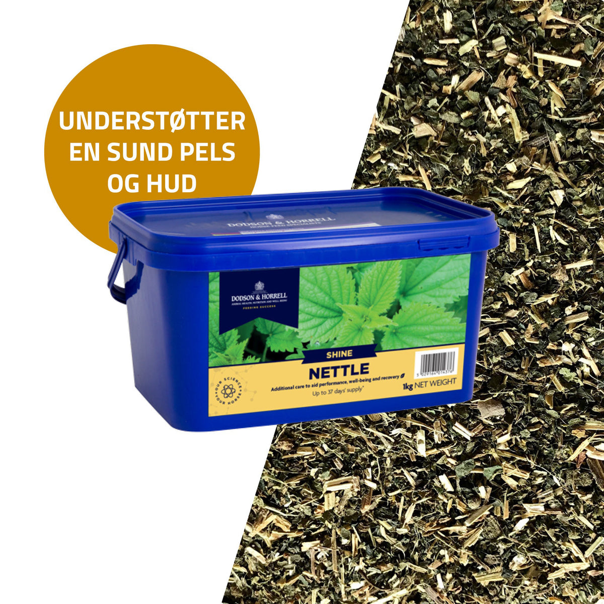 D&H Nettle Nælde i 1 kg pose til heste fra Dodson & Horrell