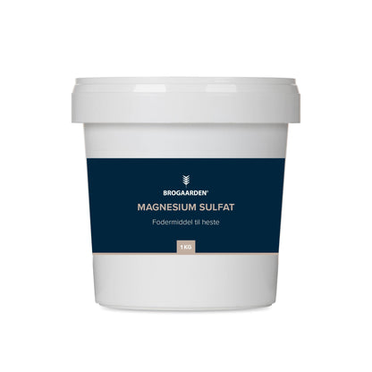 Brogaarden Magnesium Sulfat kosttilskud i 1 kg pose til heste