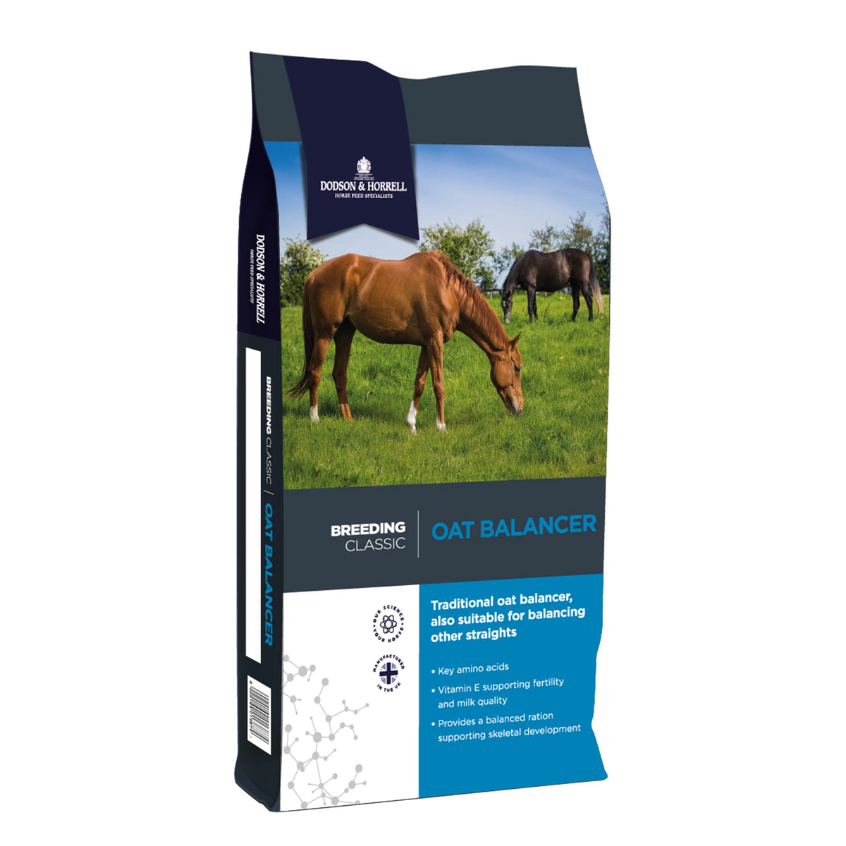 D&H Oat Balancer hestefoder i 20 kg sæk fra Dodson & Horrell – billede 3