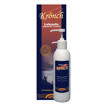 Kronch Lakseolie 1 ltr til hunde