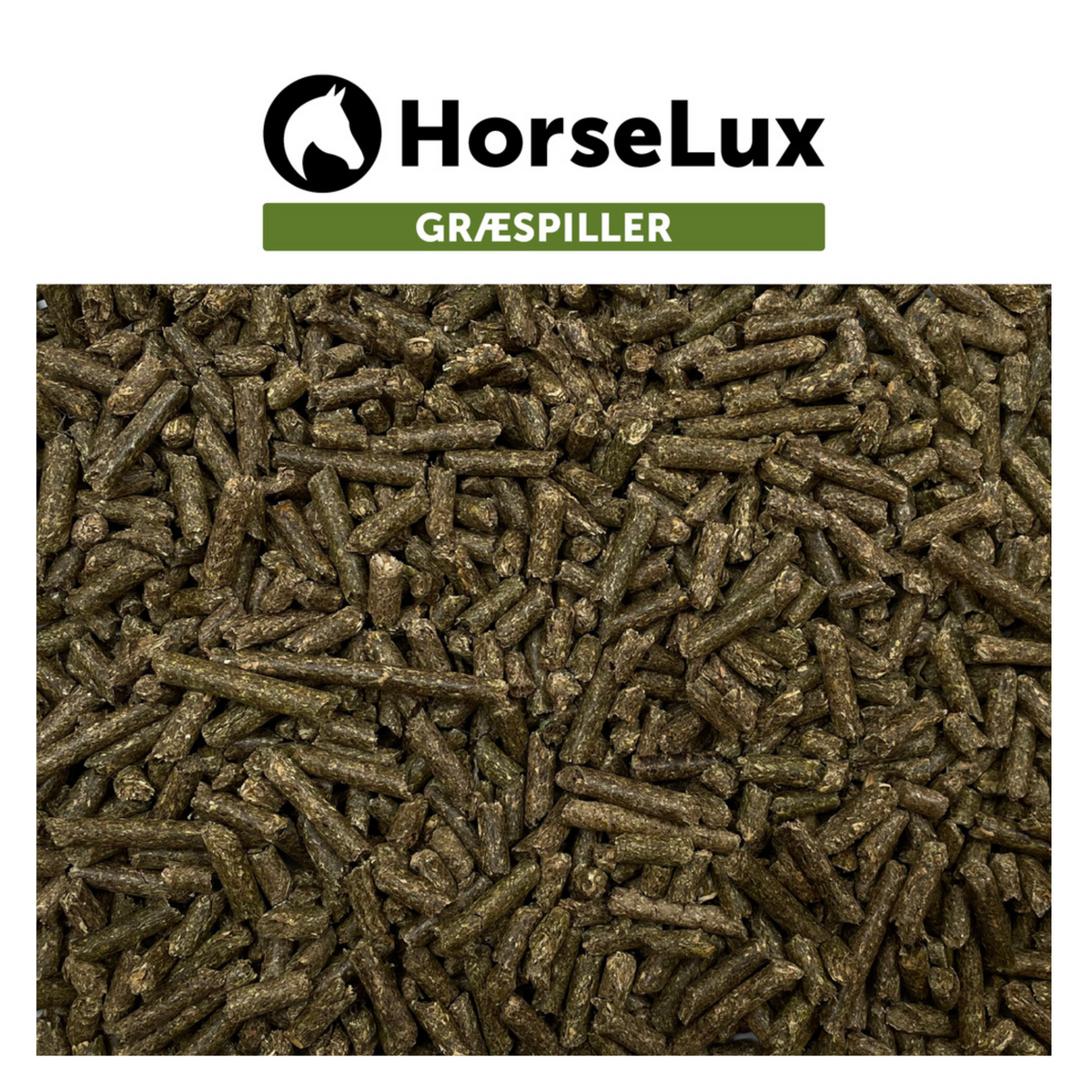HorseLux Græspiller i 15 kg sæk til heste – billede 2