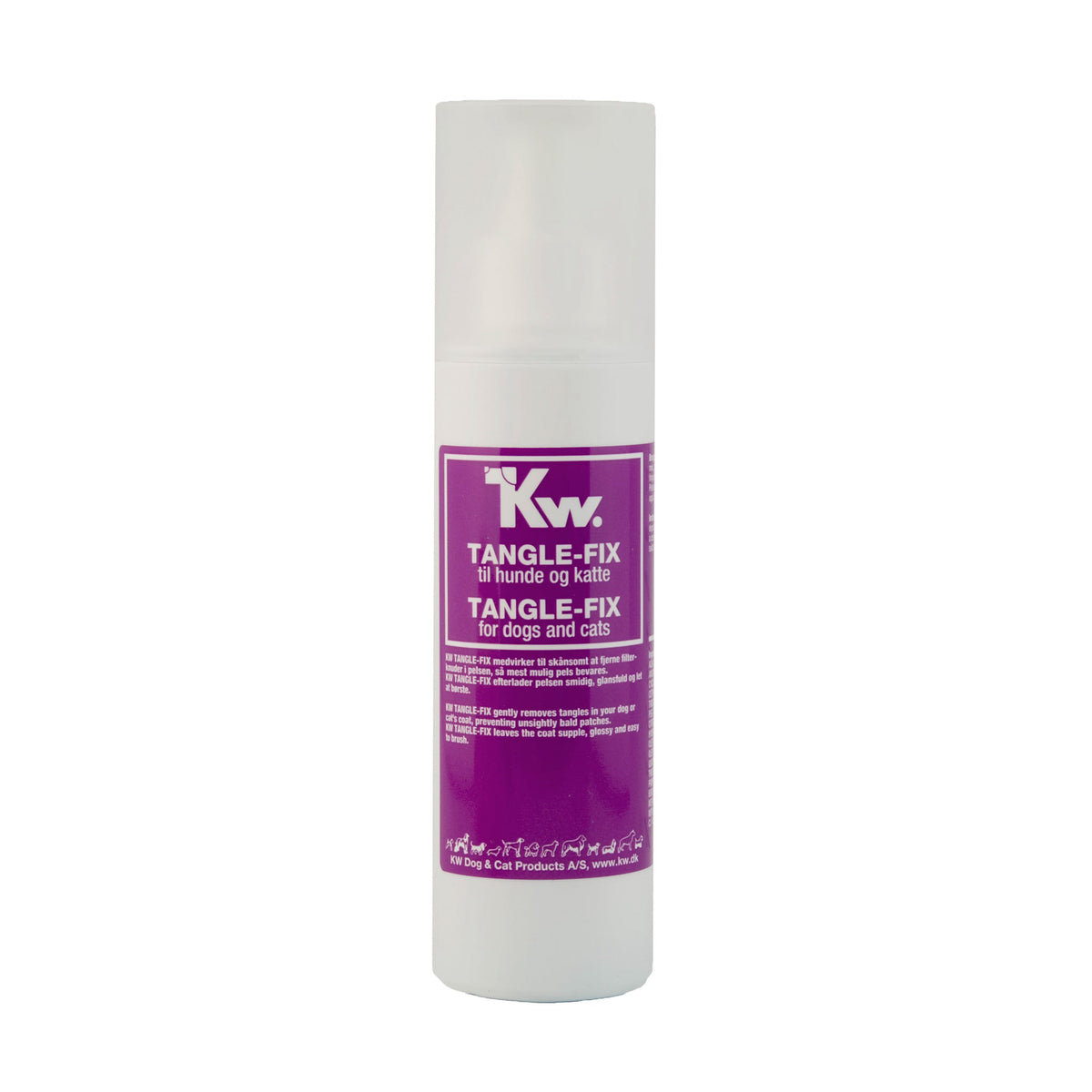 KW Tangle-Fix Filterspray i 175 ml flaske til hunde