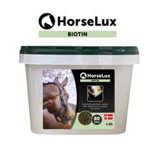 HorseLux Biotin Pellets hestefoder i 1 kg pose