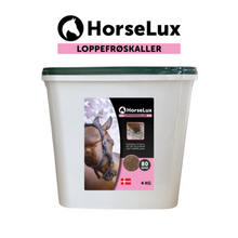HorseLux Loppefrøskaller i 4 kg pose til heste