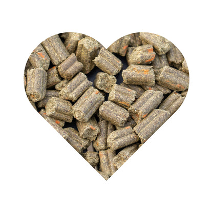 Brogaarden Optimal Treats Æble & Gulerod i 1 kg pose hestesnack