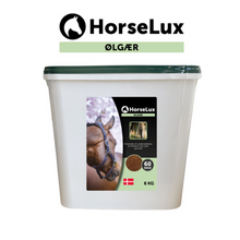 HorseLux Ølgær hestefoder i 6 kg pose