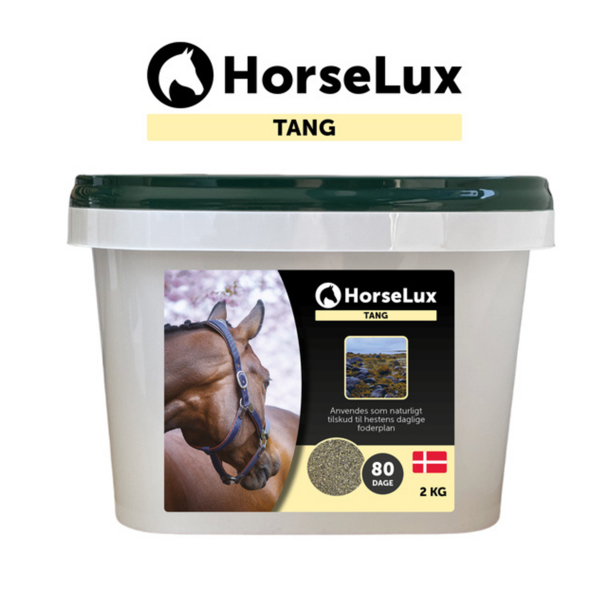 HorseLux Tang Pellets i 2 kg pose til heste