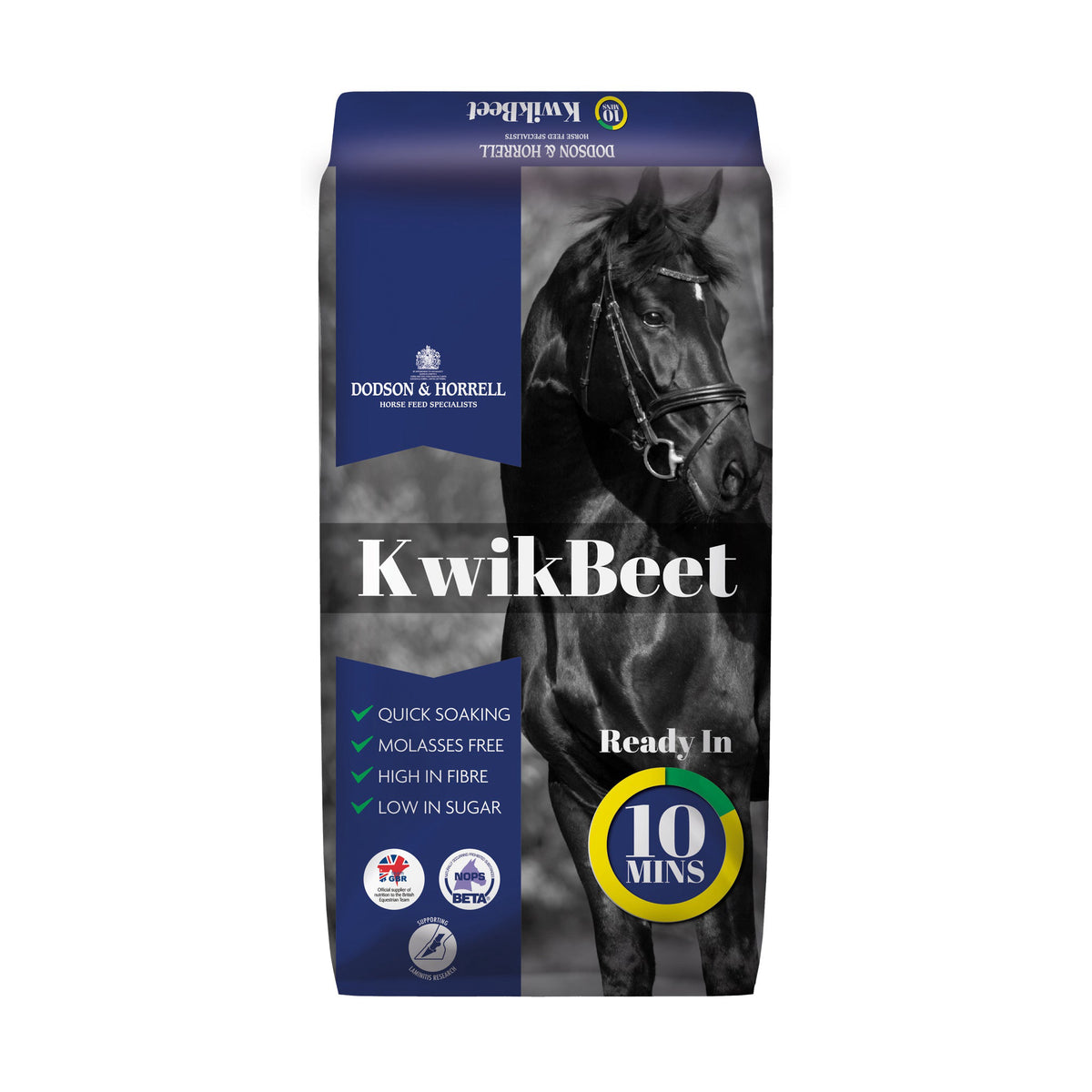 D&H KwikBeet hestefoder i 20 kg sæk fra Dodson & Horrell – billede 3
