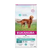 Eukanuba Sensitive Digestion i 12 kg sæk til hunde
