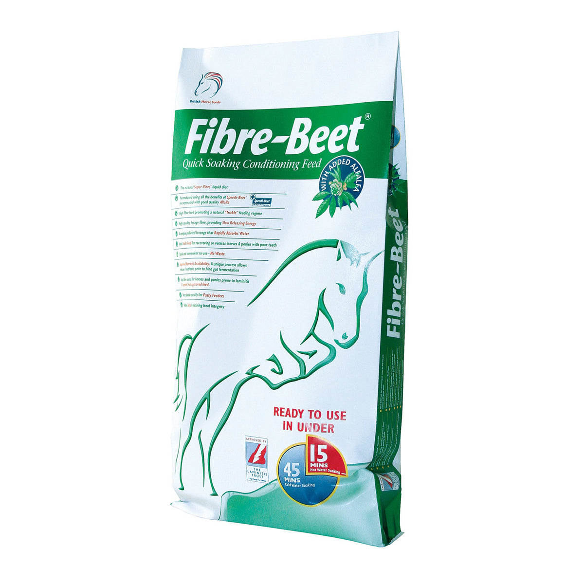 Fibre Beet hestefoder i 20 kg sæk fra British Horse Feeds