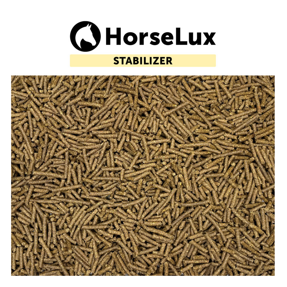 HorseLux Stabilizer Pellets i 5 kg pose til heste – billede 2
