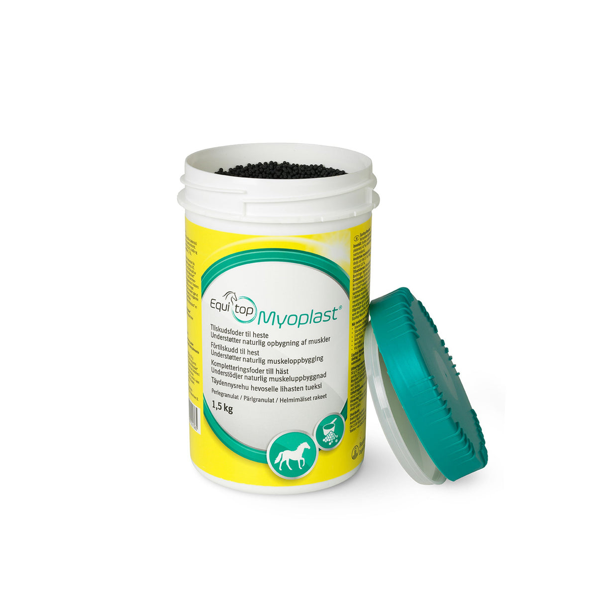 Equitop Myoplast hestefoder i 1,5 kg pose