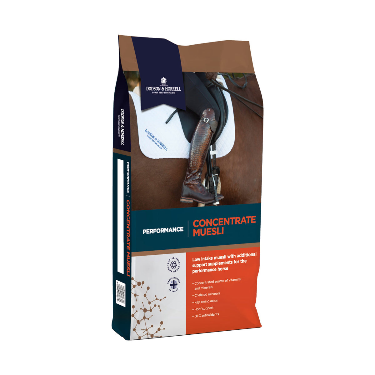 D&H Performance Concentrate hestefoder i 20 kg sæk fra Dodson & Horrell – billede 3